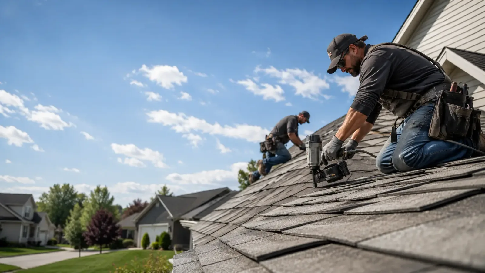 Storm Damage Roof Repair in Springwater, NY near me